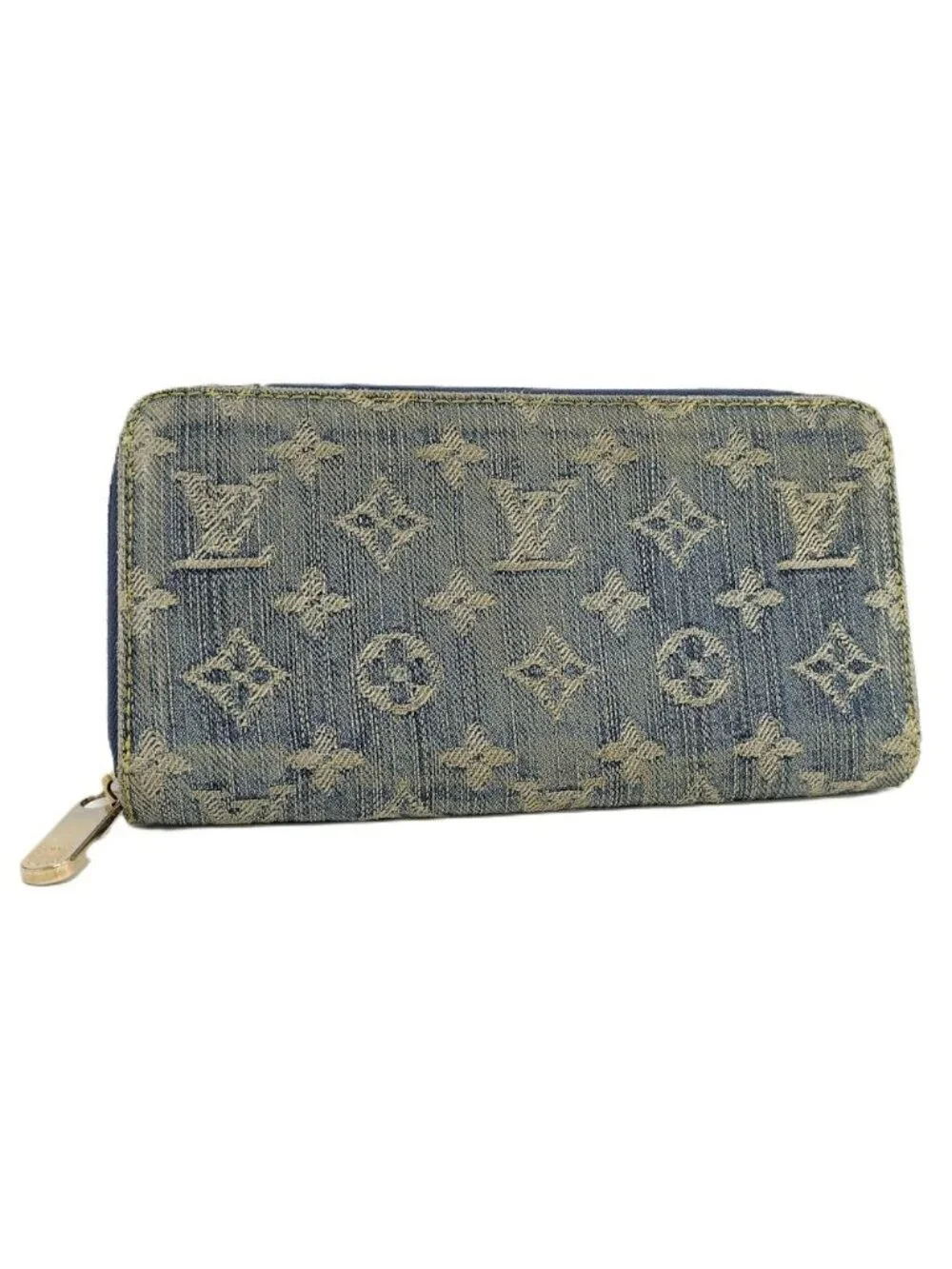 Louis Vuitton Zippy Wallet Monogram Denim
